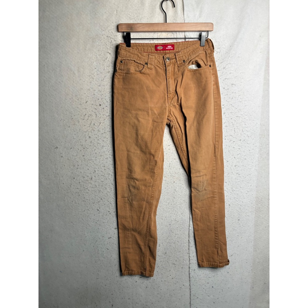 Dickies Urban Outfitters Slim Straight Duck Canvas Pants Brown 28x27